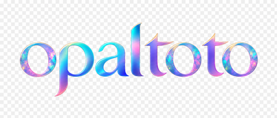 Logo opaltoto neon ungu
